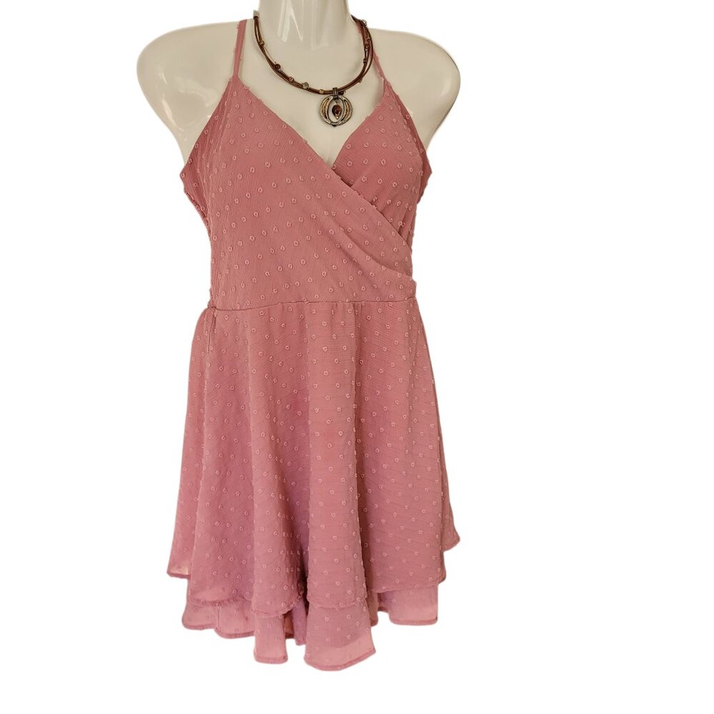 SPAGHETTI STRAP BABYDOLL DRESS SIZE L